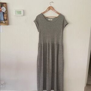 NATURAL LIFE Gray Maxi Dress